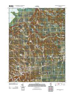 Germantown Hills 2012 topographic map thumbnail