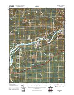 Dixon West 2012 topographic map thumbnail