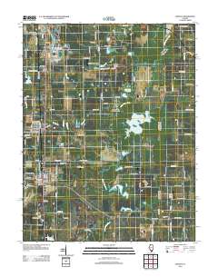 Elkville 2012 topographic map thumbnail