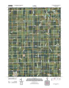 Flanagan North 2012 topographic map thumbnail