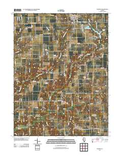 Franklin 2012 topographic map thumbnail