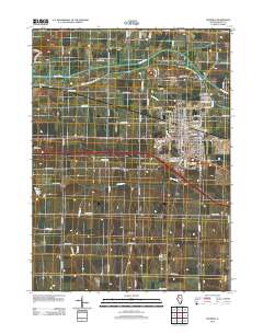 Geneseo 2012 topographic map thumbnail