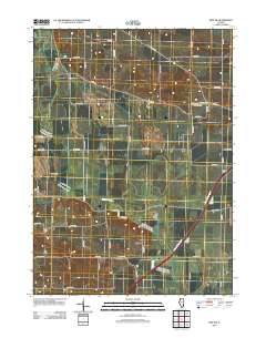 Erie NW 2012 topographic map thumbnail