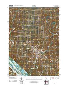 Galena 2012 topographic map thumbnail