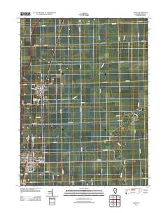 Gilman 2012 topographic map thumbnail