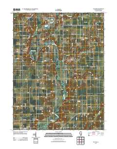 Fancher 2012 topographic map thumbnail