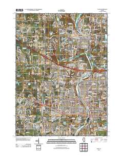Elgin 2012 topographic map thumbnail