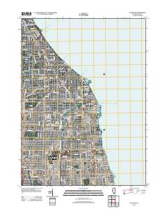 Evanston 2012 topographic map thumbnail