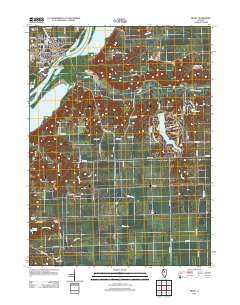 Henry 2012 topographic map thumbnail