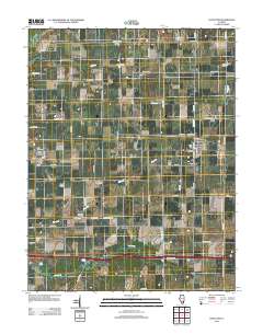 Hoyleton 2012 topographic map thumbnail