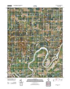 Grayville 2012 topographic map thumbnail