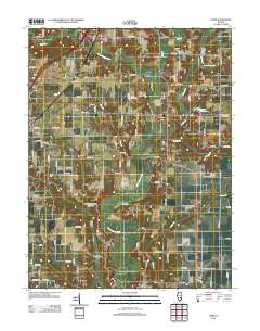 Hord 2012 topographic map thumbnail