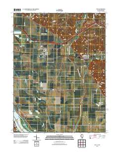 Hull 2012 topographic map thumbnail