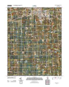 Highland 2012 topographic map thumbnail