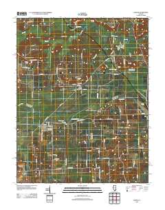 Karnak 2012 topographic map thumbnail