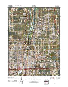 Joliet 2012 topographic map thumbnail