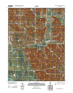 Pleasant Hill East 2012 topographic map thumbnail