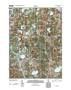 Wauconda 2012 topographic map thumbnail