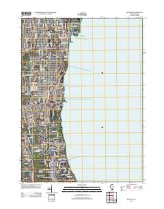 Waukegan 2012 topographic map thumbnail