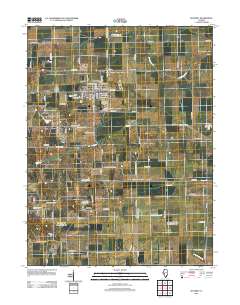 Waverly 2012 topographic map thumbnail