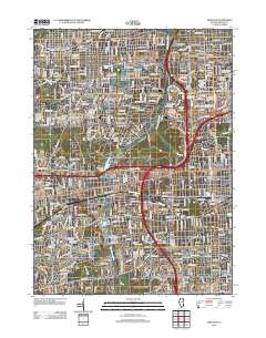 Wheaton 2012 topographic map thumbnail