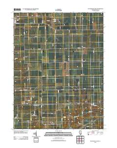 Waynesville East 2012 topographic map thumbnail