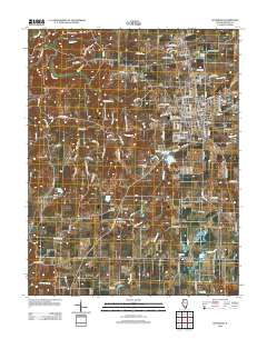 Waterloo 2012 topographic map thumbnail