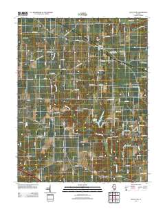 Walnut Hill 2012 topographic map thumbnail