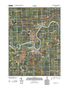 Prophetstown 2012 topographic map thumbnail
