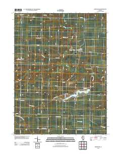 Greenbush 2012 topographic map thumbnail