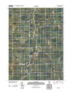 L'Erable 2012 topographic map preview