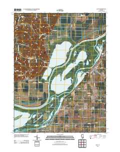 Bath 2012 topographic map thumbnail