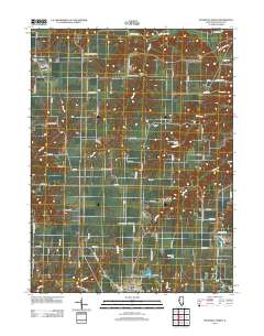 Rushville North 2012 topographic map thumbnail