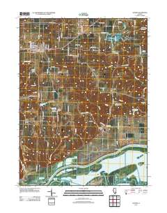 Astoria 2012 topographic map thumbnail