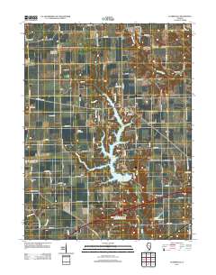 Clarksville 2012 topographic map thumbnail