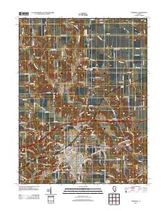 Marshall 2012 topographic map thumbnail
