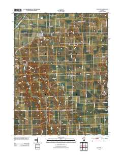 Oakford 2012 topographic map thumbnail