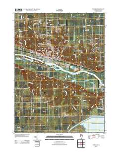 Marseilles 2012 topographic map thumbnail