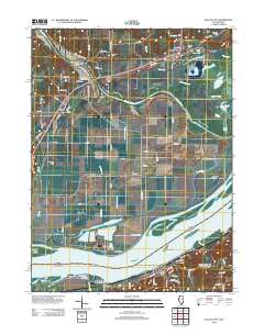 Dallas City 2012 topographic map thumbnail