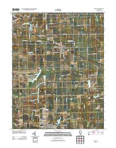 Tilden 2012 topographic map thumbnail