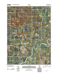 Erie 2012 topographic map thumbnail