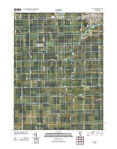 Fairbury 2012 topographic map thumbnail