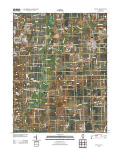Saint Jacob 2012 topographic map thumbnail