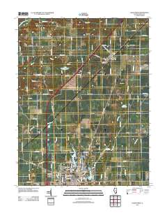 Salem North 2012 topographic map thumbnail
