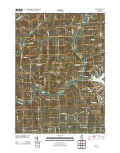 Loran 2012 topographic map thumbnail