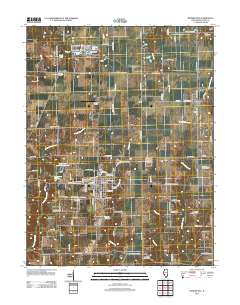 Bunker Hill 2012 topographic map thumbnail