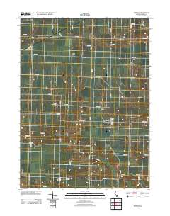 Berwick 2012 topographic map thumbnail