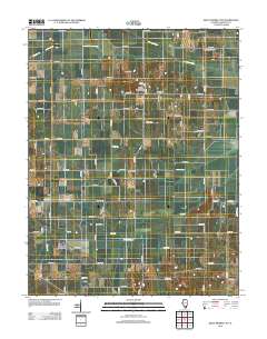 Belle Prairie City 2012 topographic map thumbnail