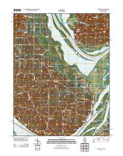 Brussels 2012 topographic map thumbnail