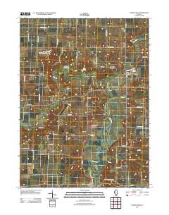 London Mills 2012 topographic map thumbnail
